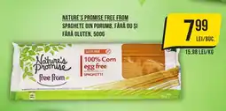 Mega Image Nature's Promise Free From Spaghete din porumb, fără ou și fără gluten Ofertă