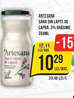 Mega Image Artesana Sana din lapte de capră, 3% grăsime Ofertă