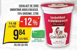 Mega Image Covalact de ţară Smântână ardelenească, 15% grăsime Ofertă
