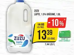 Mega Image ZUZU Lapte, 1.5% grasime Ofertă