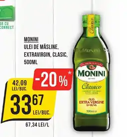 Mega Image MONINI Ulei de măsline, extravirgin, clasic Ofertă