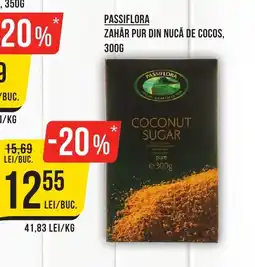 Mega Image PASSIFLORA Zahăr pur din nucă de cocos Ofertă