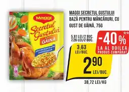 Mega Image MAGGI Secretul gustului bază pentru mâncăruri, cu gust de găină Ofertă