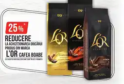 Mega Image L'OR Cafea boabe Ofertă