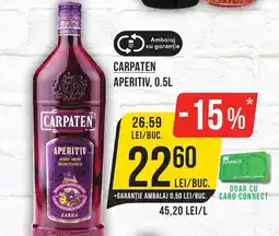 Mega Image CARPATEN Aperitiv Ofertă