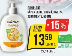 Mega Image ELMIPLANT Săpun lichid cremă Ofertă