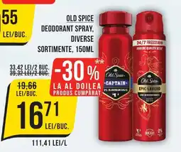 Mega Image OLD SPICE Deodorant spray Ofertă