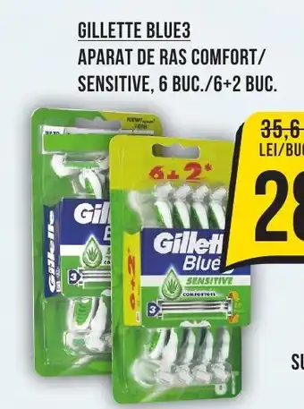 Mega Image GILLETTE Blue3 Aparat de ras comfort/ sensitive Ofertă