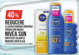 Mega Image NIVEA Sun Ofertă