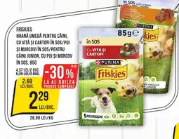 Mega Image Friskies Hrană umedă pentru câini Ofertă