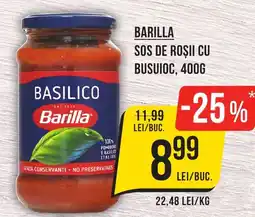 Mega Image BARILLA Sos de roșii cu busuioc Ofertă
