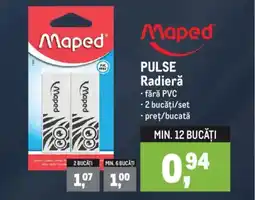 Metro Maped Pulse Radieră Ofertă