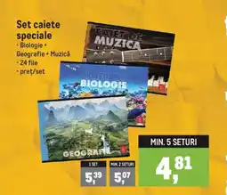 Metro Set caiete speciale Ofertă