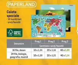 Metro Caiete speciale Ofertă