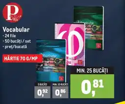 Metro Vocabular Ofertă