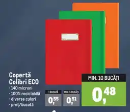 Metro Copertǎ Colibri ECO Ofertă