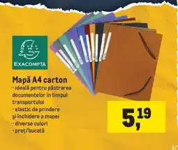 Metro Mapǎ A4 carton Ofertă