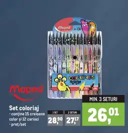 Metro Maped Set coloriaj Ofertă
