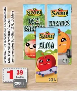 CBA SZOBI băutură răcoritoare necarbonatată 12% Ofertă