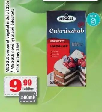 CBA MEGGLE preparat vegetal îndulcit 25% Ofertă