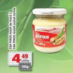 CBA CBA PIROS hrean de masă Ofertă