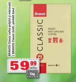 CBA BRAVOS Classic cafea prăjită şi măcinată Ofertă