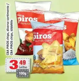 CBA CBA PIROS chips Ofertă
