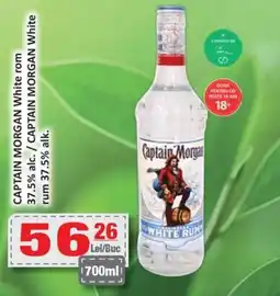 CBA CAPTAIN MORGAN White rom 37.5% alc. Ofertă