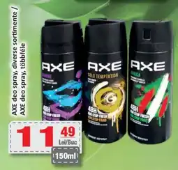 CBA AXE deo spray Ofertă