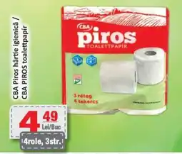 CBA CBA Piros hârtie igienicǎ Ofertă