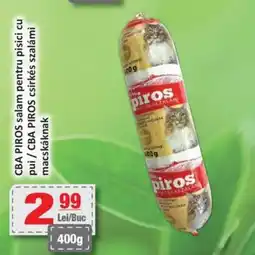 CBA CBA PIROS salam pentru pisici cu pui Ofertă