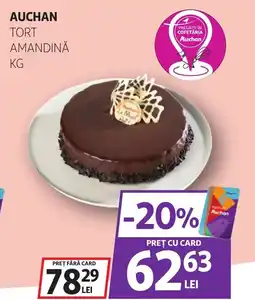 Auchan Auchan tort amandină Ofertă