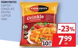 Auchan FARM FRITES Cartofi congelaţi pentru cuptor Ofertă