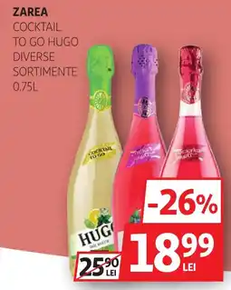 Auchan Zarea cocktail to go hugo Ofertă