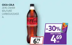 Auchan Coca-cola zero zahăr băutură carbogazoasă Ofertă