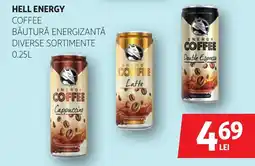 Auchan HELL ENERGY Coffee băutură energizantă Ofertă