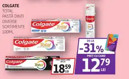 Auchan COLGATE Total pastă dinți Ofertă