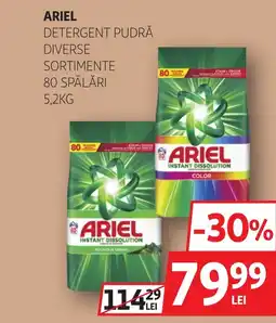 Auchan ARIEL Detergent pudră Ofertă