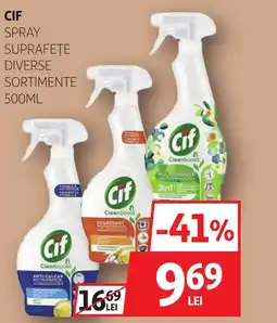 Auchan CIF Spray suprafeţe Ofertă