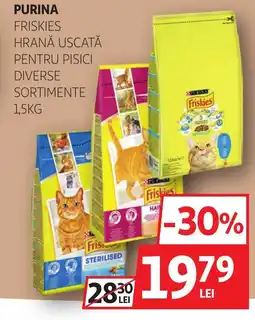 Auchan PURINA Friskies hrană uscată Ofertă
