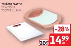 Auchan Tocător plastic Ofertă