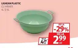 Auchan Lighean plastic cu mâner Ofertă