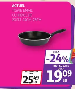 Auchan Actuel tigaie email cu inducţie Ofertă