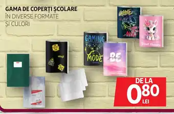 Auchan Gama de coperți școlare Ofertă