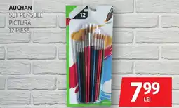 Auchan Auchan set pensule pictură Ofertă