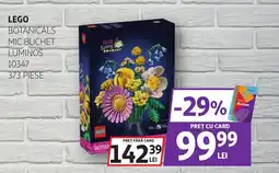 Auchan LEGO Botanicals mic buchet luminos 10347 Ofertă