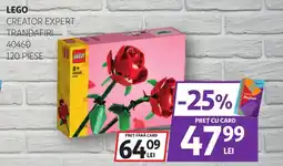 Auchan LEGO Creator expert trandafiri 40460 Ofertă