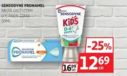 Auchan SENSODYNE Pronamel pastă dinți copii 0-6 ani/6-12ani Ofertă