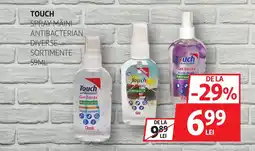 Auchan TOUCH Spray maini antibacterian Ofertă
