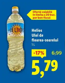 Lidl Helios Ulei de floarea-soarelui Ofertă